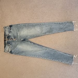 Dear John Denim Olivia super high rise skinny button fly jeans